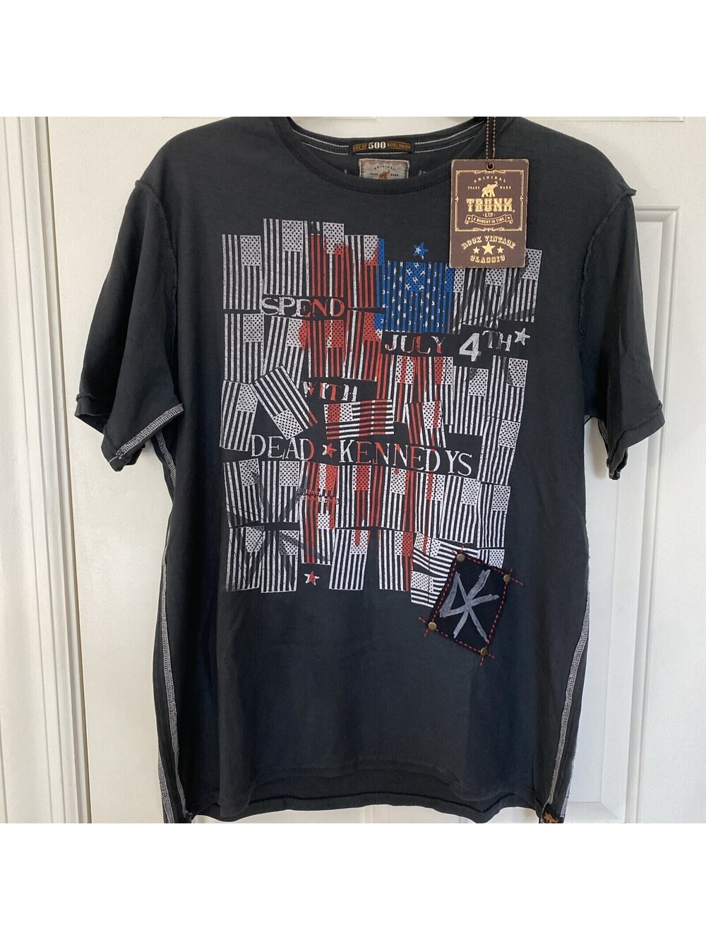 Dead Kennedys Vintage Trunk Limited Edition Flag NOS New T Shirt 1 Of 500 XL